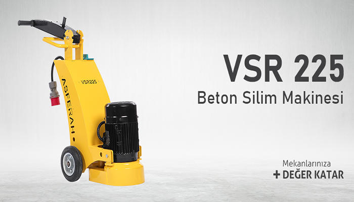 VSR 250 Beton Silim Makinesi