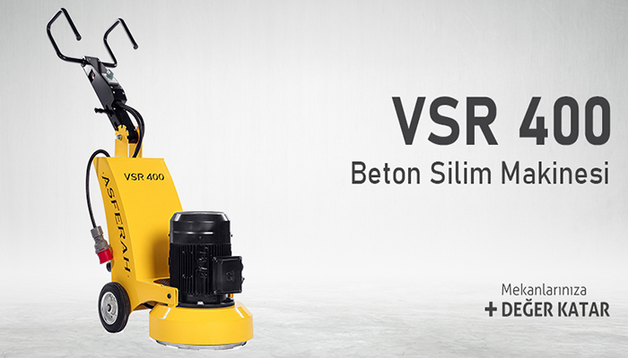 VSR 400 Beton Silim Makinesi