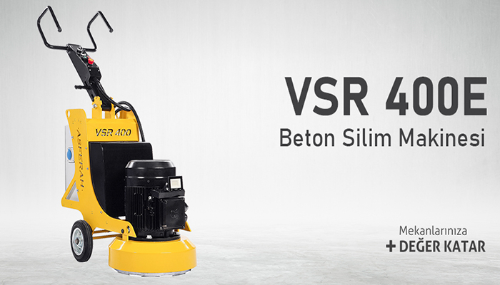 VSR 400 E Beton Silim Makinesi