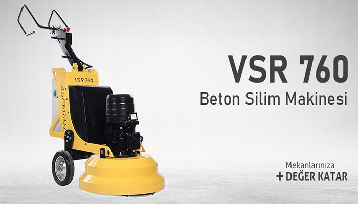 VSR 760 Beton Silim Makinesi