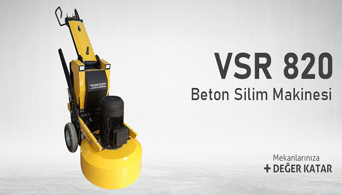 VSR 820 Beton Silim Makinesi